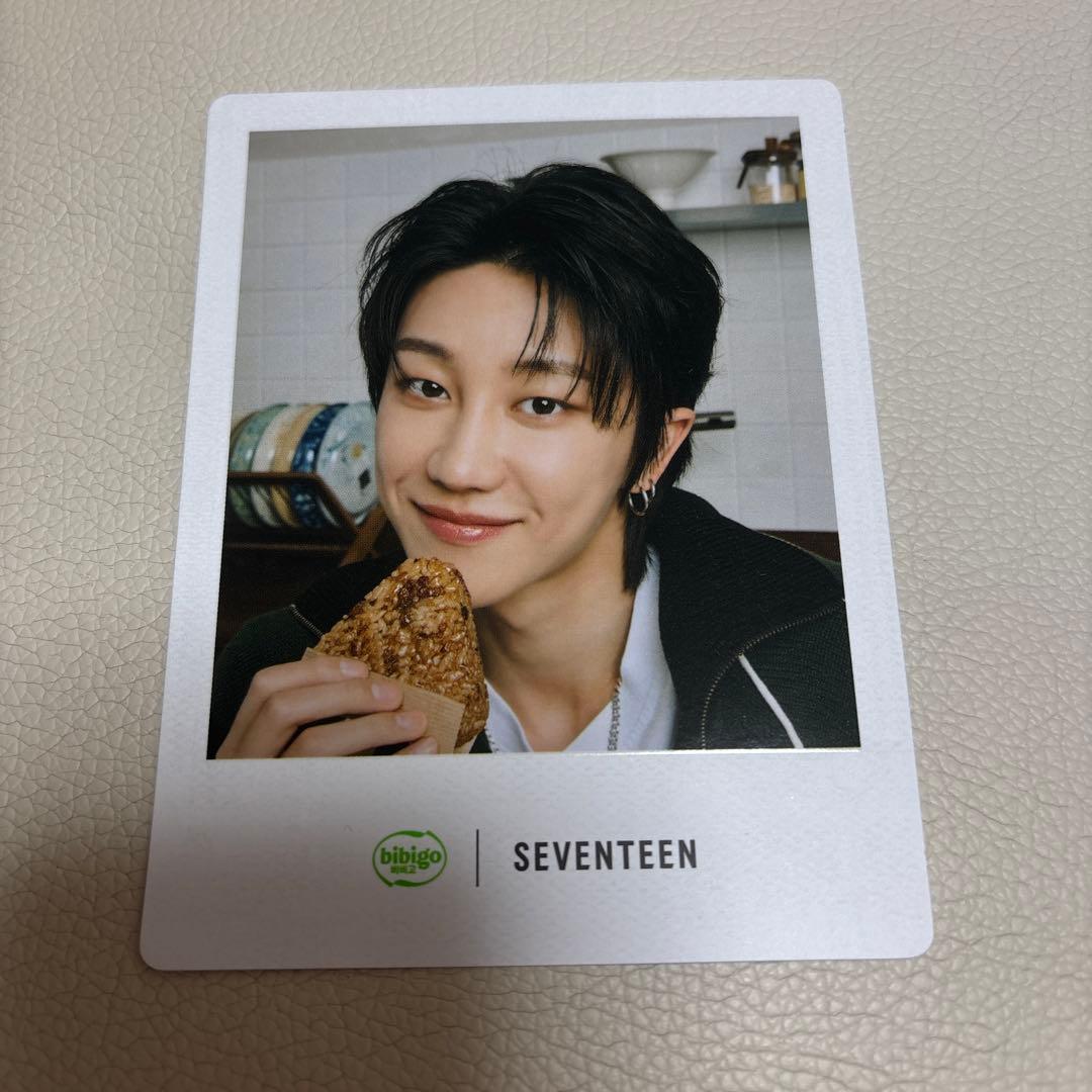 [Б/У] Bibigo Minghao Myungho Seventeen Фотокарточка Корея The8