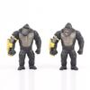 New Anime 6 Pcs/Set Godzilla VS King Kong 2 New Empire Monsters Movable Joints Action Figure PVC Model Doll Kids Birthday Toys