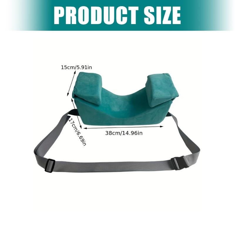 Adjustable Head Positioning Cushion Neck Stabilizer Pillow For Bedridden Patients And Elderly Comfort Breathable Design
