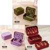 Premium Silk Like Jewelry Storage Case With Compact Design For Home And Travel Use