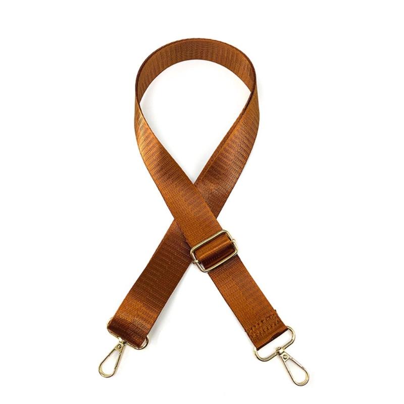 54in Handtaschen Schultergurt Ersatz Nylon Gurt für DIY Damen Geldbörse Crossbody Tasche Verstellbarer Gurt mit Metallhaken