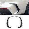 For BMW 4 Series G22 G23 425i 430i M440i M Sport 2021-2024 Rear Bumper Splitter Lip Body Kit Spoiler Air Vent Cover Sticker
