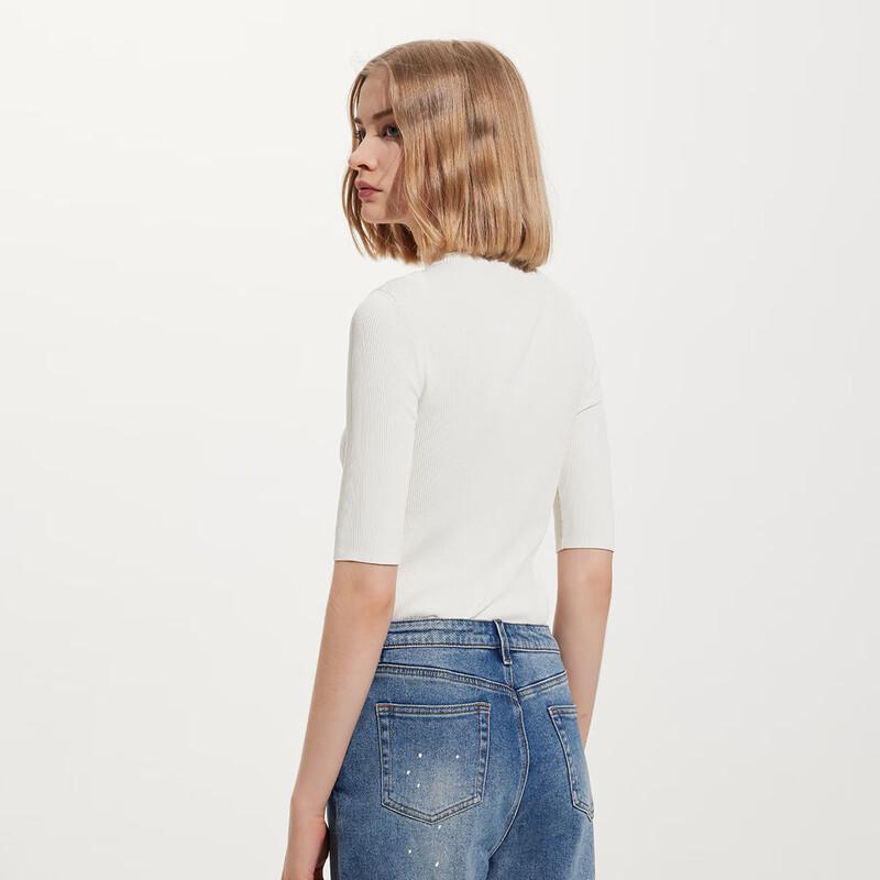 Tatu Women's Short Sleeve Knit Top