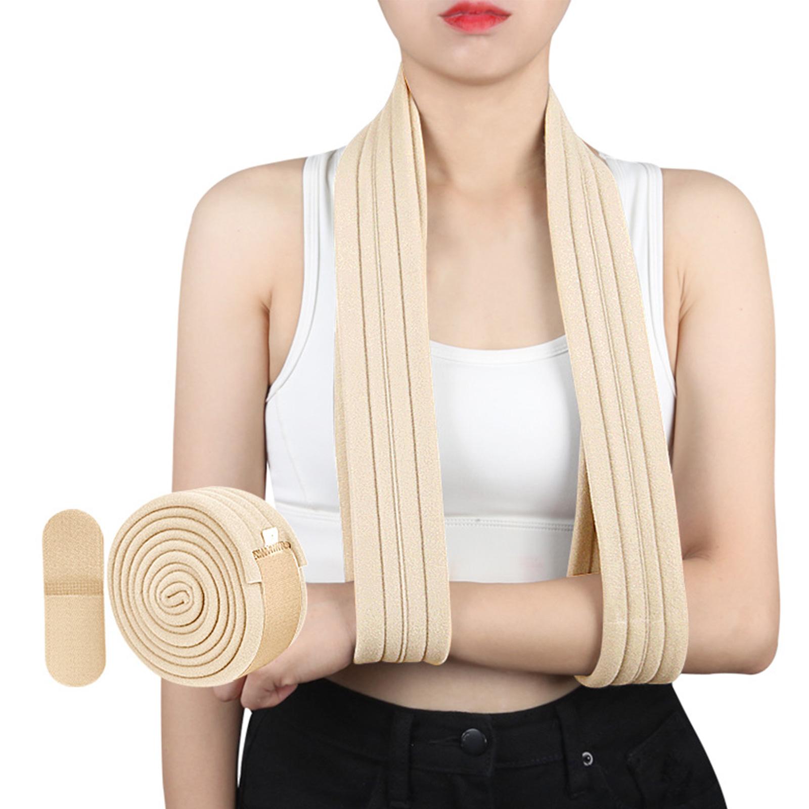 

Adjustable Shoulder Arm Sling Post Surgeries Support with Breathable Fabric Rotator Cuff Tear Sling Perfect for Arm Use