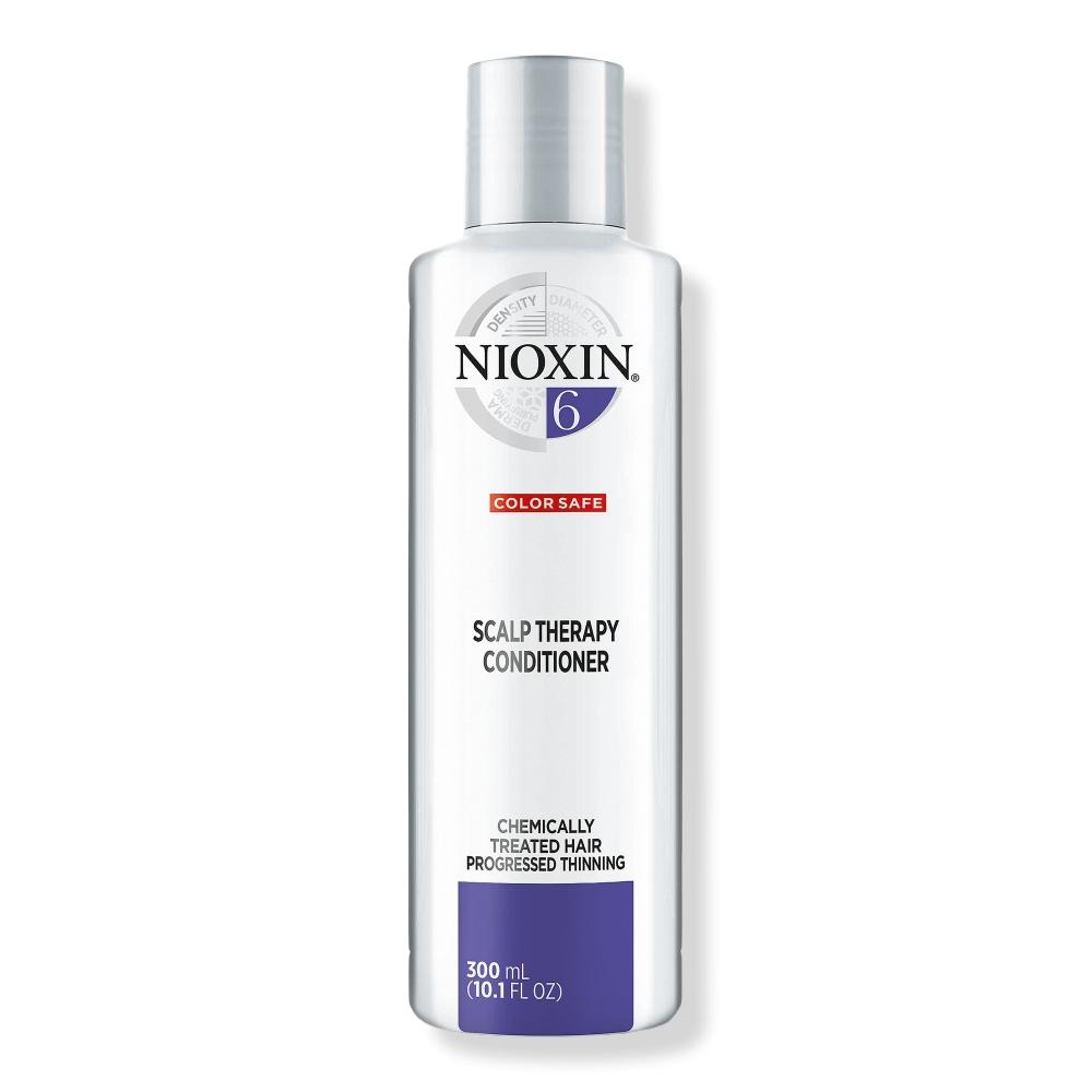 

Система кондиционеров для кожи головы Nioxin 6, химически обработанные обесцвеченные волосы с прогрессирующим истончением, 10,1 унций