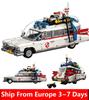 Classic Vintage Car Moc Building Blocks Model Diy Bricks Set Display Collection Toys For Kids Adults Halloween Christmas Gift