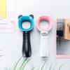 Portable Mini Cartoon Bladeless Fan Handheld with Base Foundation Standing On Table 3 Fan Speed Level USB Rechargeable