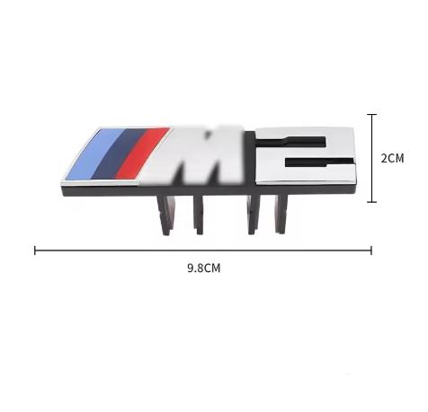 3D Car Front Grille M Badge Emblem Decoration Accessories For bAB-BMW M M1 M2 M3 M4 M5 M6 M7 E39 E87 E60 E46 E53 E90 F10 F20 F25 XV1