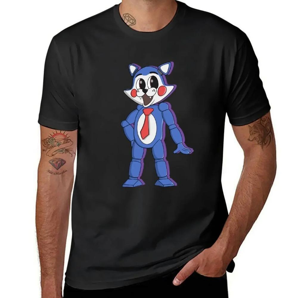 Candy the Cat - Five Nights at Candy s T-Shirt customs quick-drying boys animal print tshirts for men S
