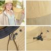 Gardening Hat for Women and Farm Sun UV Wide UV Neck Stylish Face Easy to Quick Comes with Neck Adjustable Hay Foldable Dark [CSILOVEE] Kids, Hat,