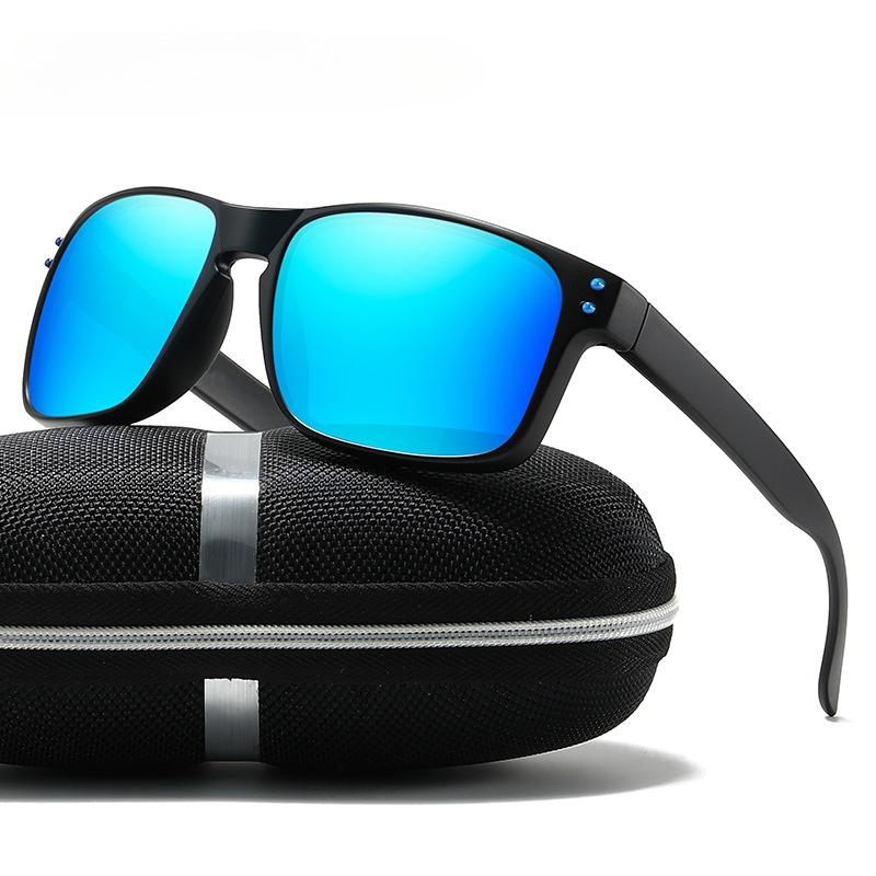 2025 Custom Brand Designer Sunglass Trendy Frame for Outdoor Sports Fishing Cycling In Spring Polarized Hinge