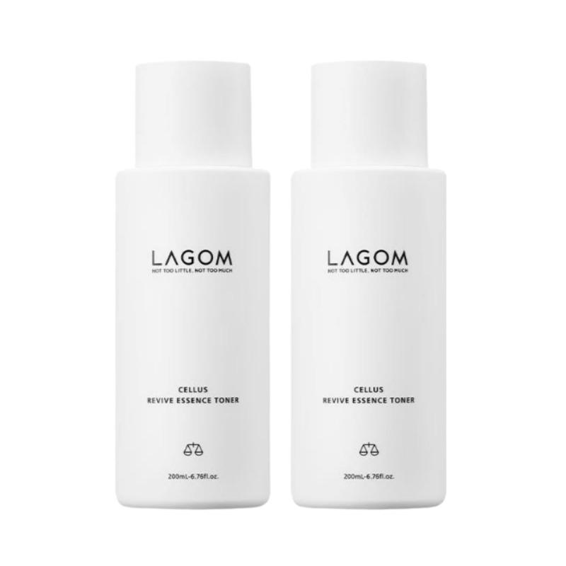 LAGOM Cellus Revive Essence Toner 200ml Moisture & Elasticity Double Set
