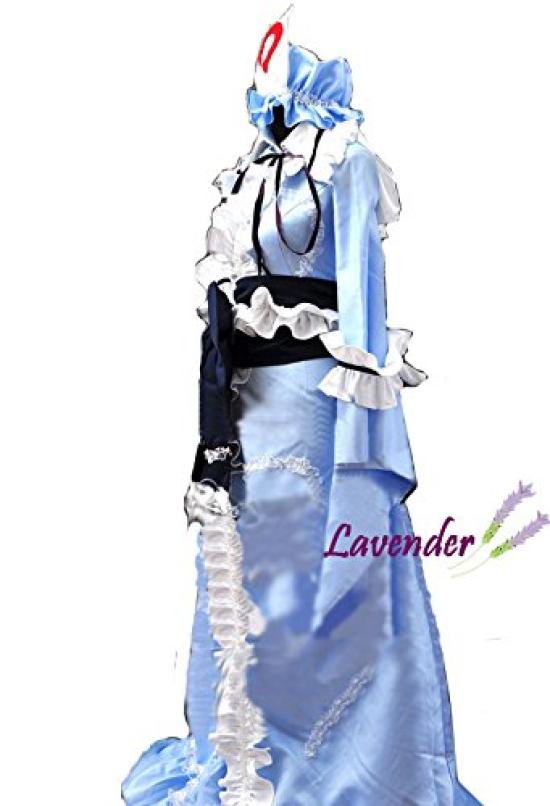 To Yuyuko Saigyouji Cosplay Perfect for and Cultural LL [Ready Ship] [Lavender] Costume, Events, Halloween, Christmas, Festivals, Women's
