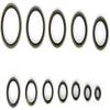 240pcs/Box High Press Hydralic Rubber Oil Pip Bonded Washer Metal Drain Plug Gasket Fit Combined Sealing Ring