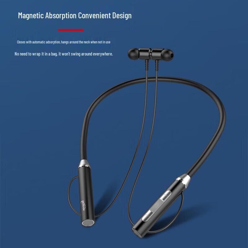 Coolker R01 Wireless Bluetooth Neckband Sports Earbuds