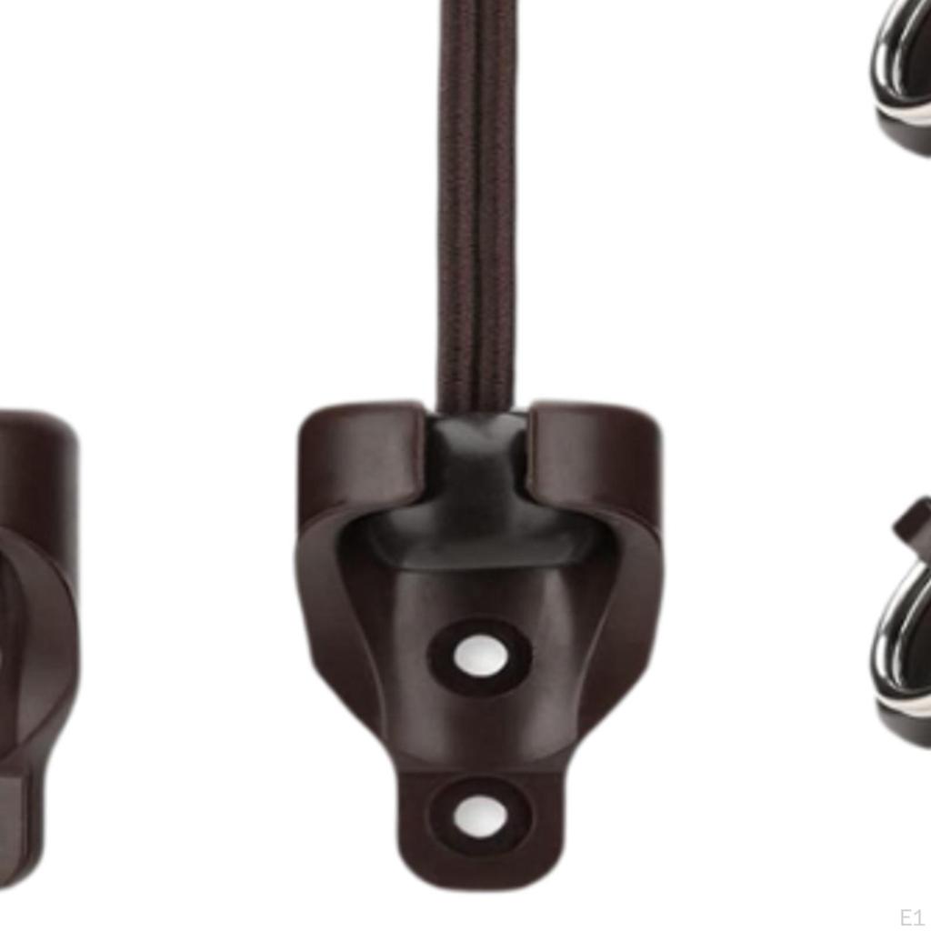 Bungee Kit and End Cap Curtain Kits Easy To Install Replace Accs 2 Pack of Repair Parts