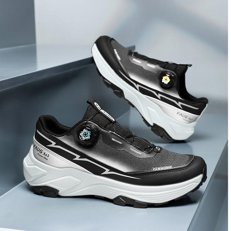 

2026 New Men s Running Shoes Lightweight Breathable Sneakers High Quality Designer Button Tennis Shoes Zapatillas Para Hombre 39 чёрный