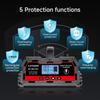 Smart 12V/24V Car Battery Charger - 10A/20A/25A/30A Lead-Acid & Lithium Repair Charger