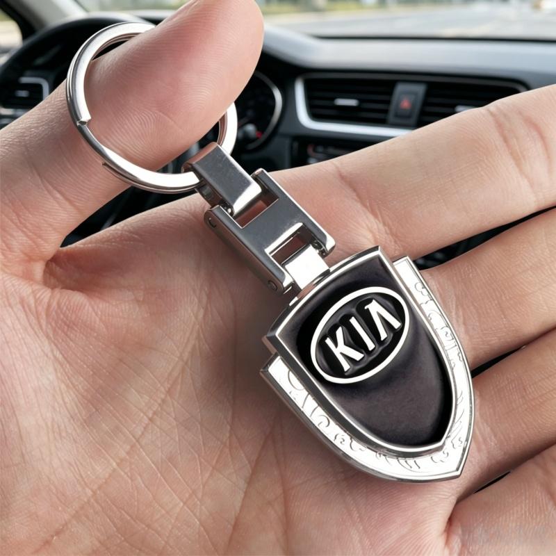 Luksusowy Metalowy Brelok z Logo Samochodu Brelok Brelok Akcesoria Samochodowe do Kia Sportage Ceed Picanto Rio ProCeed Niro 5 3 4 K7 K5 K8 gztcv55