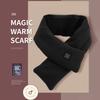 Electric Heating Scarf USB Charging Electric Heated Scarf Cold-Proof Heated Neck Scarf Washable for Outdoor Camping Hiking