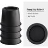 4Pcs/Pack Heavy Duty Black Plastic Adjustable Bed Risers Table Sofa Chair Furniture