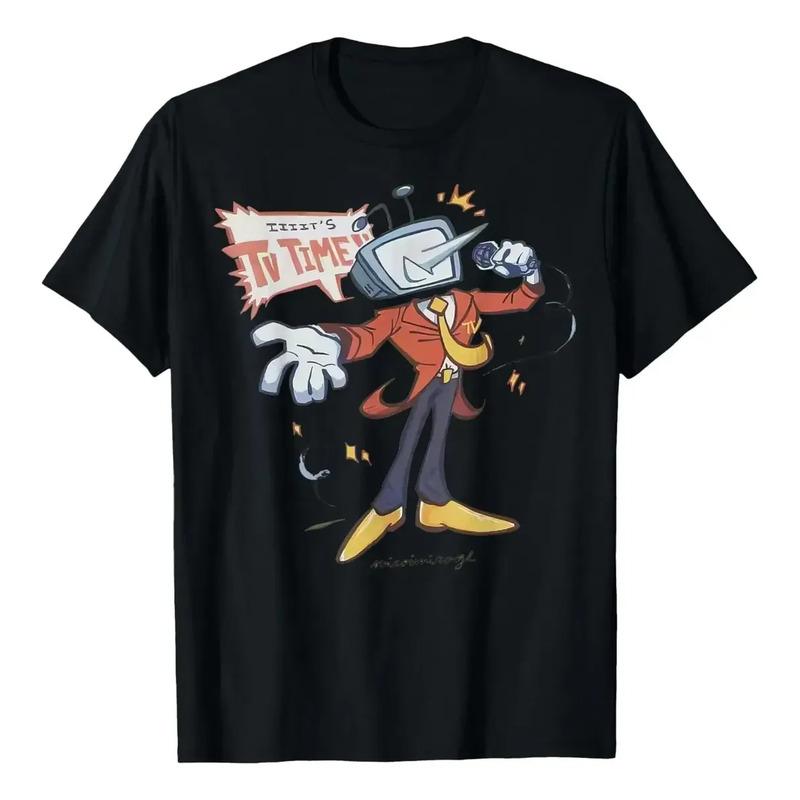 Camiseta Vintage It s Tv Time Mr Tenna S