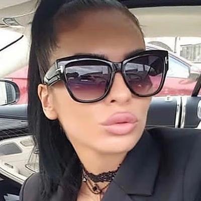 Ležérne slnečné okuliare mačacie oči dámske pánske dizajnérske retro slnečné okuliare dámske pánske módne vonkajšie klasické odtiene Oculos De Sol