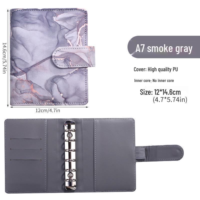 

Эксклюзивный мраморный позолоченный журнал и планировщик бюджета - А7 кольцевой механизм, А6 макарон, А5 блокнот