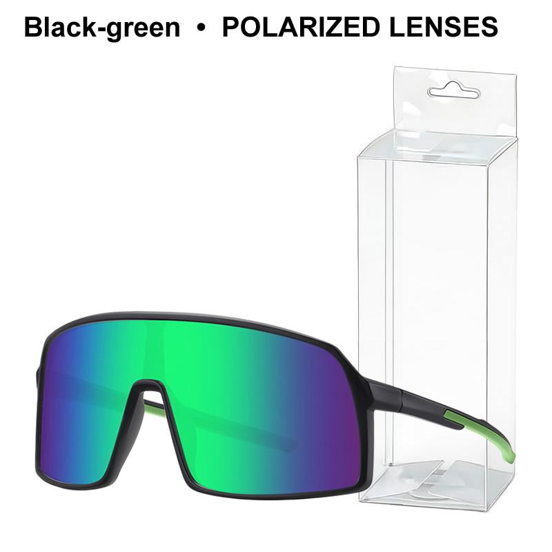 UV400 Polarized/Photochromic Sports Cycling Bike Glasses Large Frame Men Women TR90 MTB Baseball Fishing Softball Sunglasses
