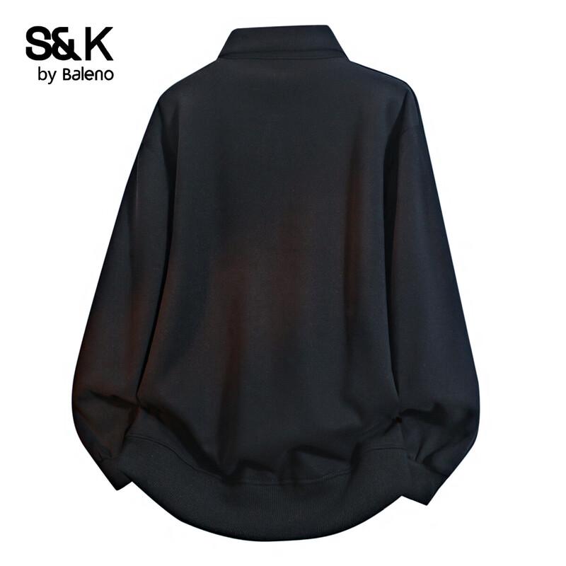 Baleno Men's S&K Polo Neck Sweatshirt