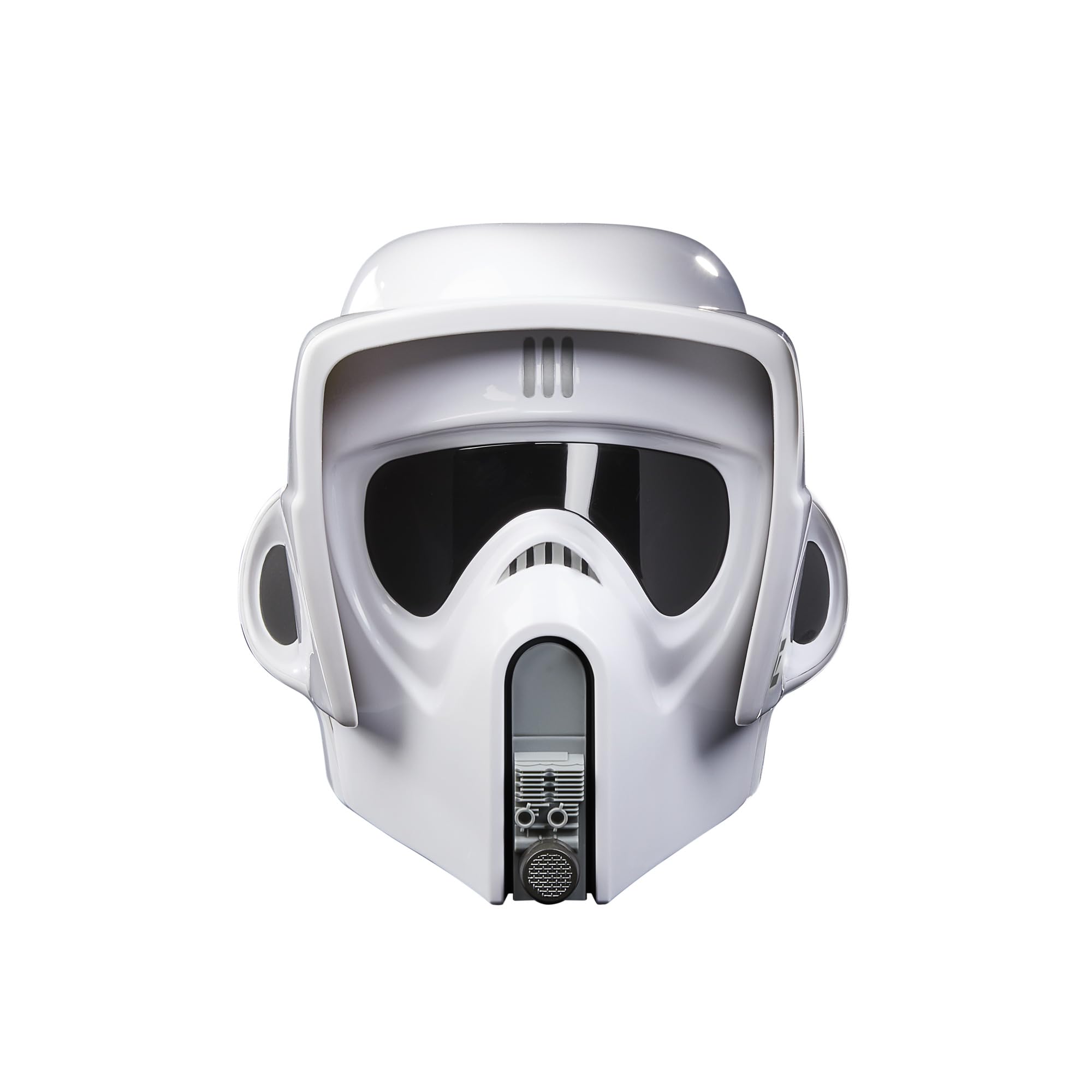 

Star Wars Black Series Scout Trooper Premium Electronic Helmet with Sound Effects Return of the Jedi Adult Item - Role-Playing белый