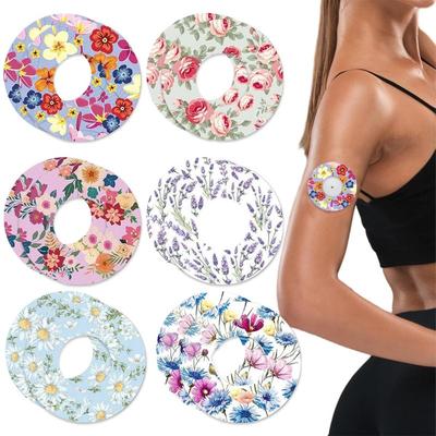 Pack of 12 Libre 2 Plasters, Blood Glucose Meter Accessories, Waterproof Plasters for Libre 2, for Sports, Swimming (Not Available for Libre3)