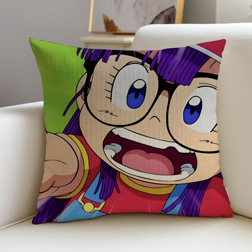 Wacky DDr SlumpS Cushion Cover Breathable and skinfriendly linen pillowcase square removable and washable cushion