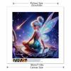 5D DIY Diamond Painting Decorative A Fairy Sitting Upright Full Round Drill Scenery Diamond Embroidery Cross Stitch Kits Home Decor Gift