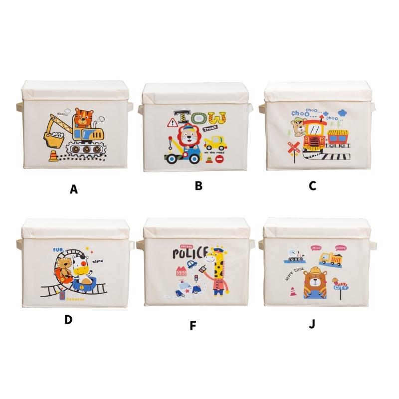 Practical Foldable Cubes Shelf Storage Bins Space Saving Toy Storage Case for Childrens Toy Bedroom Organization