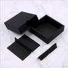 10pcs 4 Holes Kraft Paper Cake Box Moon Cake Souffle Gift Box Frosted Cover Drawer Cupcake Box and Packaging