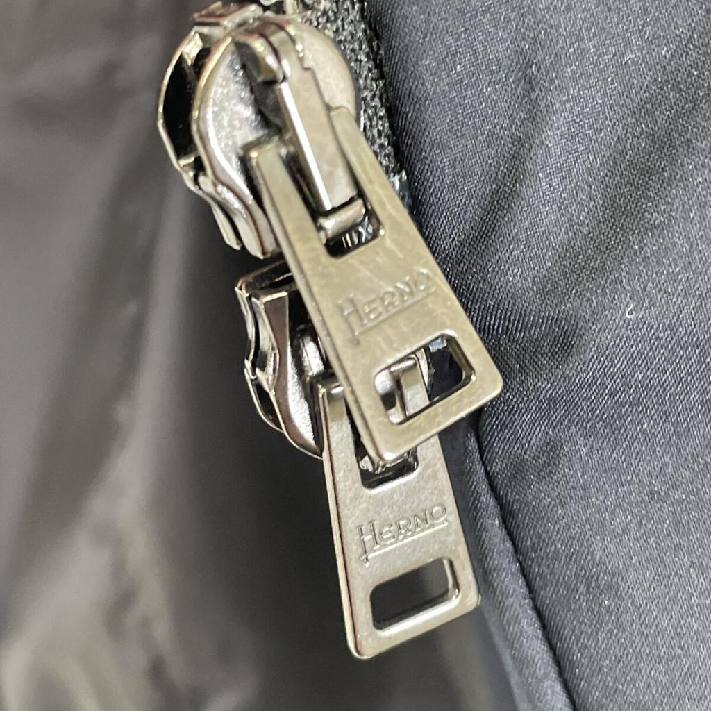 Herno Navy Laminar Down Jacket - Gore Windstopper Jacket 46 NavyUsed