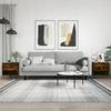 VidaXL Coffee Tables 2 Pcs Smoked Oak 50x46x50 Cm Engineered Wood 830919