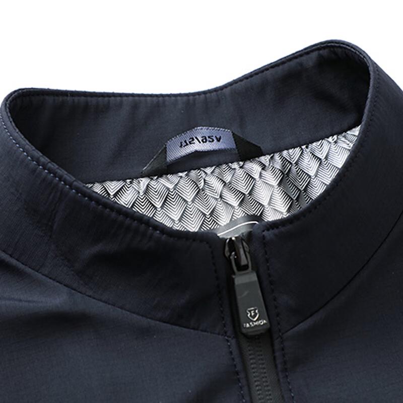 Pierre Cardin Men's Spring/Autumn Stand-Collar Windproof Jacket