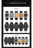 Mokaga Men's High-End Waterproof Quartz Watch with Simple Calendar & Luminous Stripe Markers