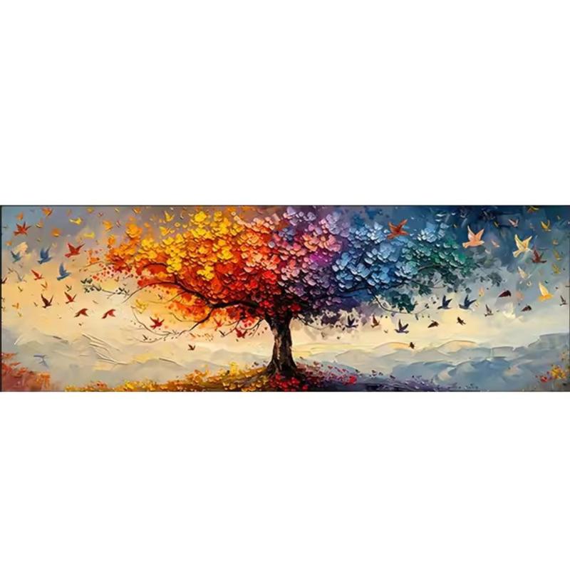 

Дерево Жизни Печать на Холсте Большой Размер Постер Абстрактное Искусство Геометрический Кухня Современные Принты для Украшения Стен для Гостиной 20x60cm No Frame