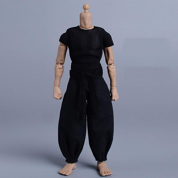 1/12 Scale Articulated Judo Costume, Jousting Costume, Combat Costume, Samurai Costume (head and Body Not Included) for Both Male and Female.