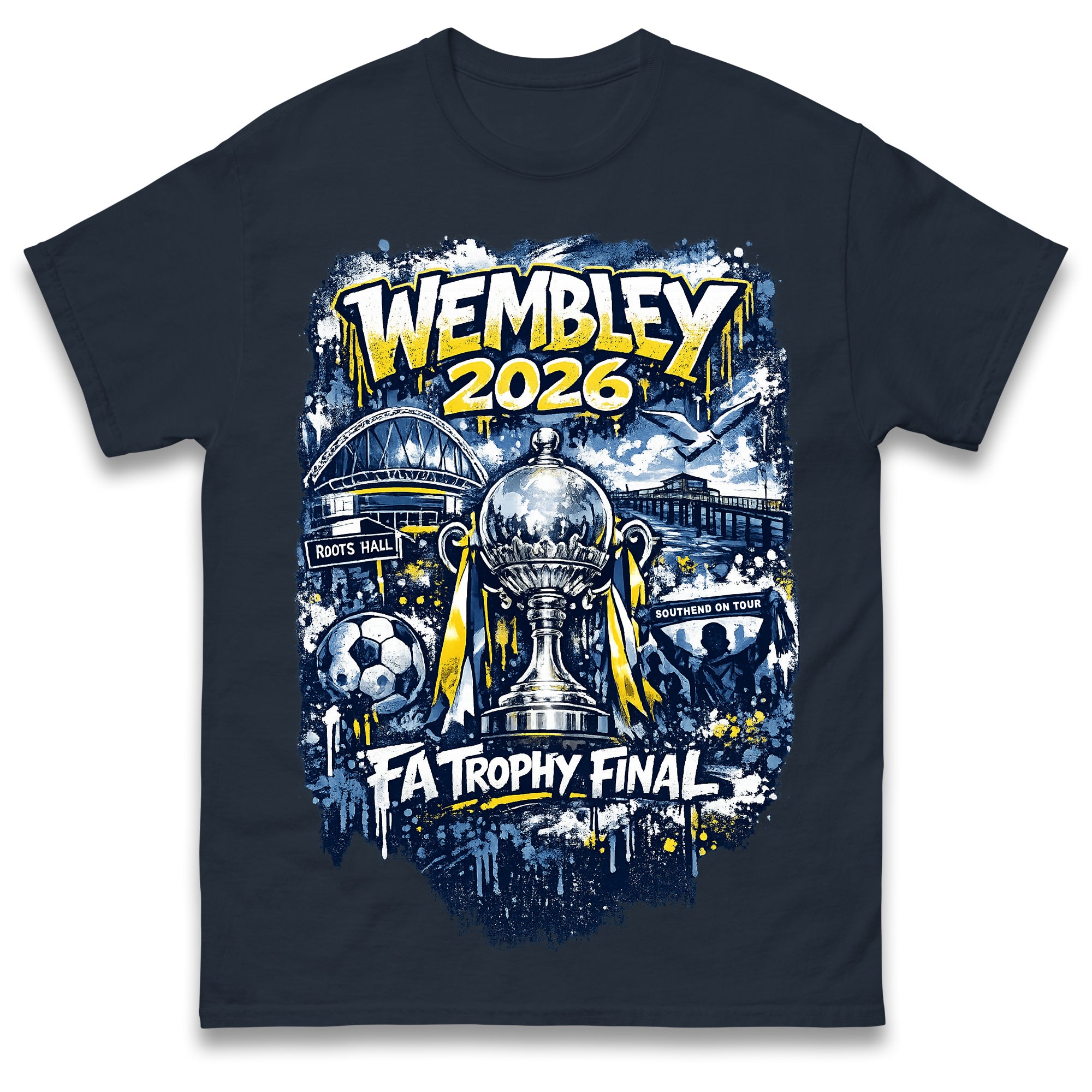 Southend FA Trophy Final Wembley 2026 Mens T Shirt Womens Tops Tees L