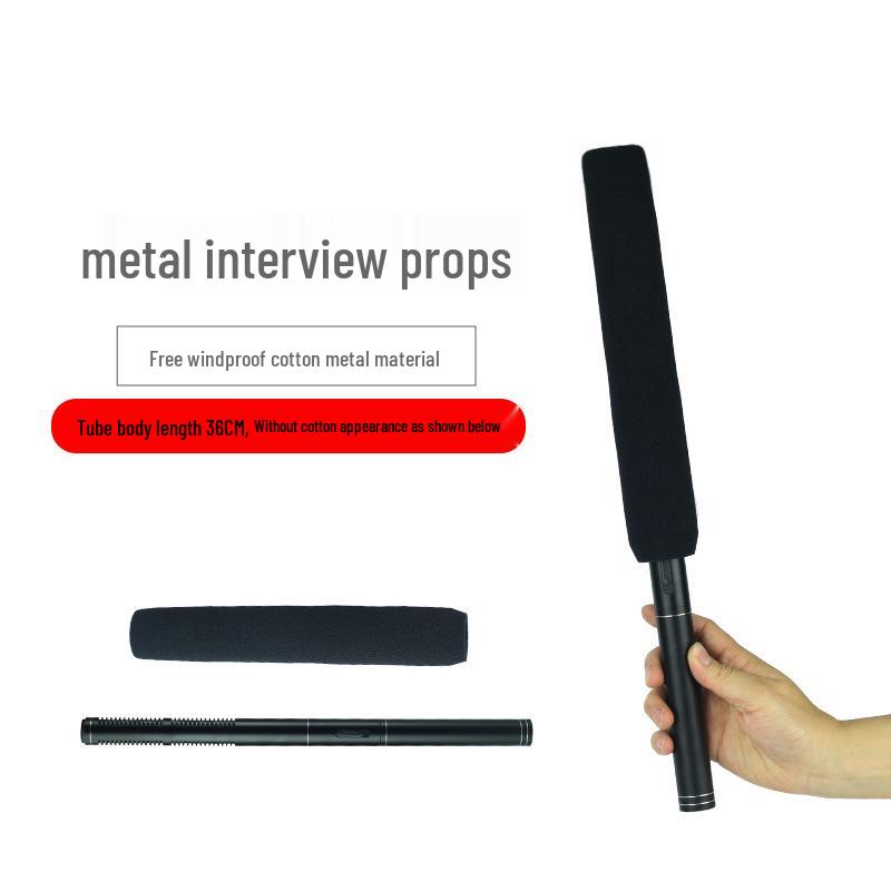 Children's Model Toy Microphone Prop for Practice, Simulation, and Performance Photography