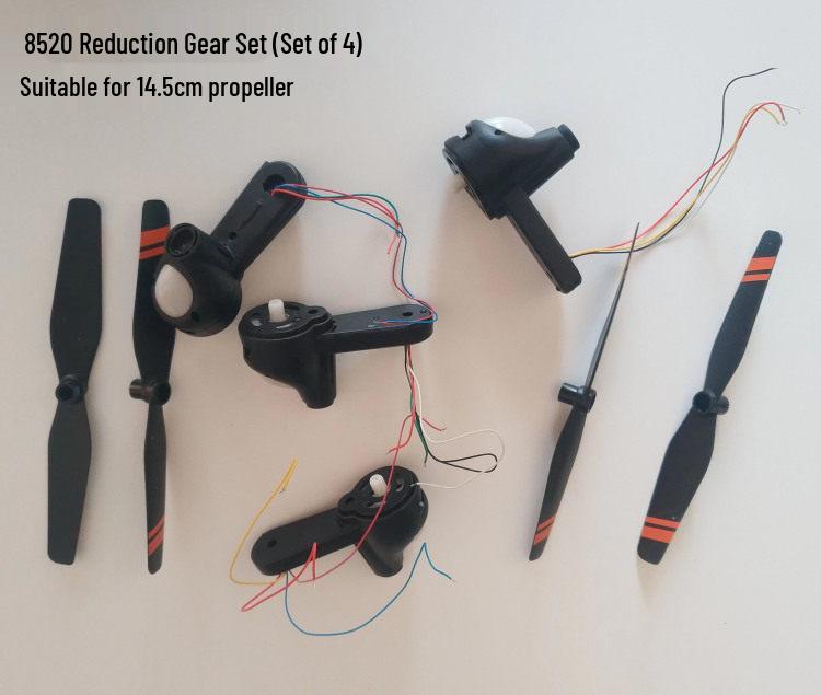 DIY Quadcopter Drone with Motor Gearbox Accessories