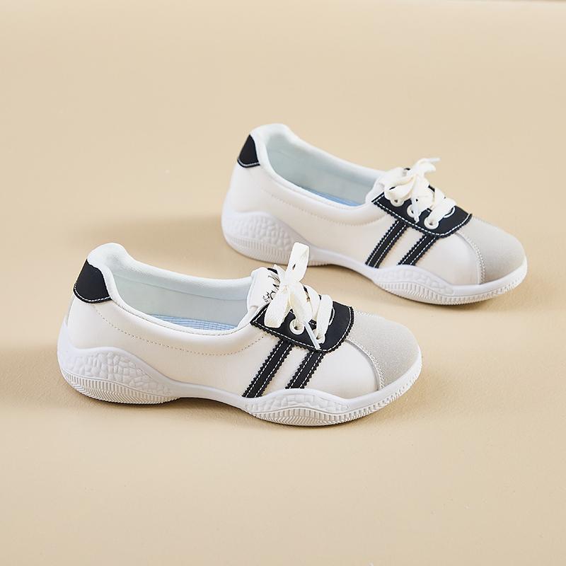 

Весна и Осень Новая Мода Мелкие Повседневные Универсальные Удобные Легкие Мягкая Подошва Не Устают Многоцветные Маленькие Белые Туфли 40