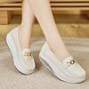 Women's 2025 Low-Cut Thick-Soled Woven Casual Shoes - Lightweight, Comfortable, Popular Model