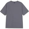 Li-Ning Comfortable Minimalist Versatile Loose Fit Letter Round Neck Drop Shoulder Short Sleeve T-Shirt Men Tops Shadow-Gray ATSV201-4