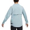Adidas Solid Color Breathable Button-Up Long Sleeve Shirt Men Shirts Magic-Grey H64638