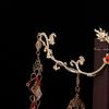 For Girl Costume Props Flower Women Hair Fork Tassel Hairpins Hanfu Hair Sticks Hair Accessories
